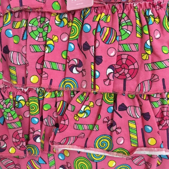 Jack and Jill pink Candy land baby girl romper 12M - Picture 3 of 5